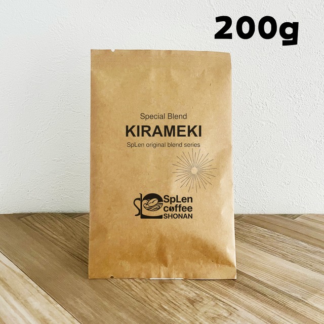 【たっぷりサイズ】マンデリンブレンド“SAZAMEKI”　200g　苦味とボディー