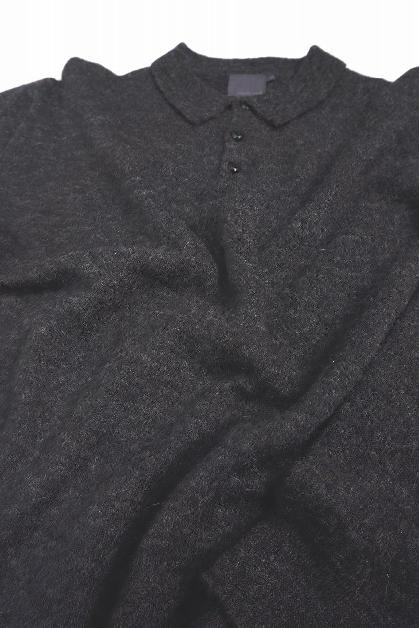 Alpaca Wool Smooth Knitted Polo