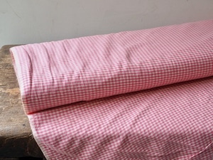 bengal fabric b39 pink gingham checked