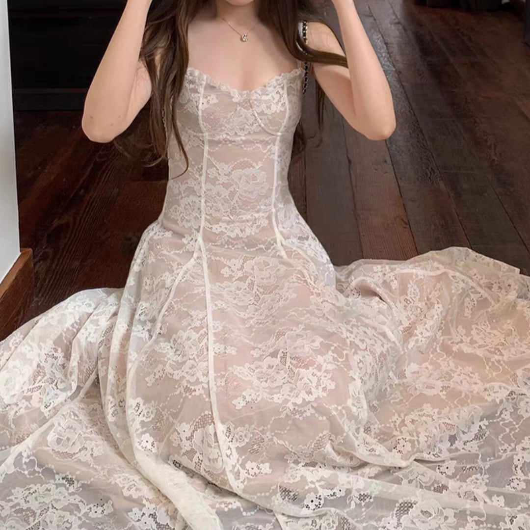 Lace camisole dress 2610311