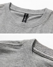 【LPA】プリントボックスシルエットTシャツ　S0048