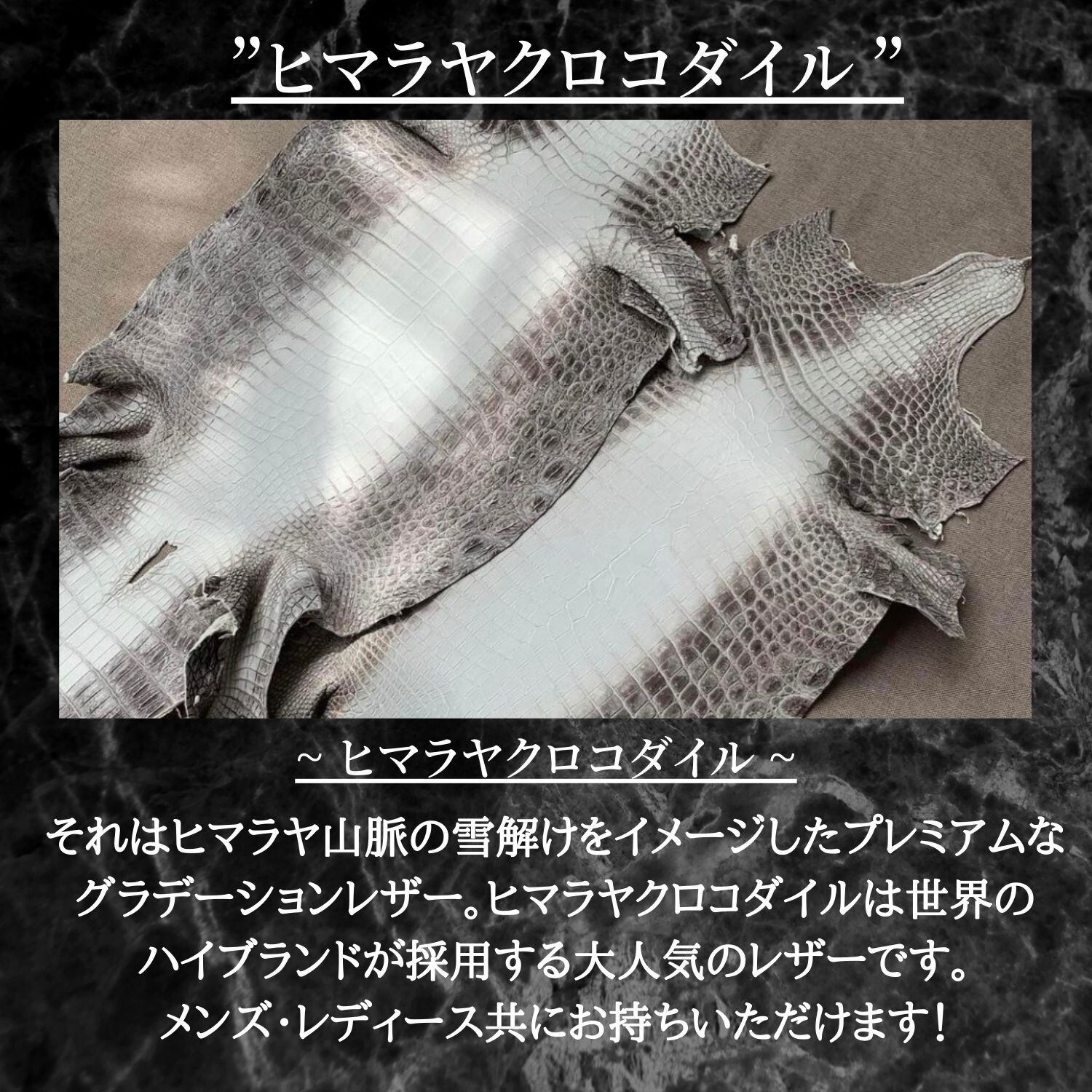 ヒマラヤクロコダイル 長財布 メンズ財布 大容量 メンズ レディース