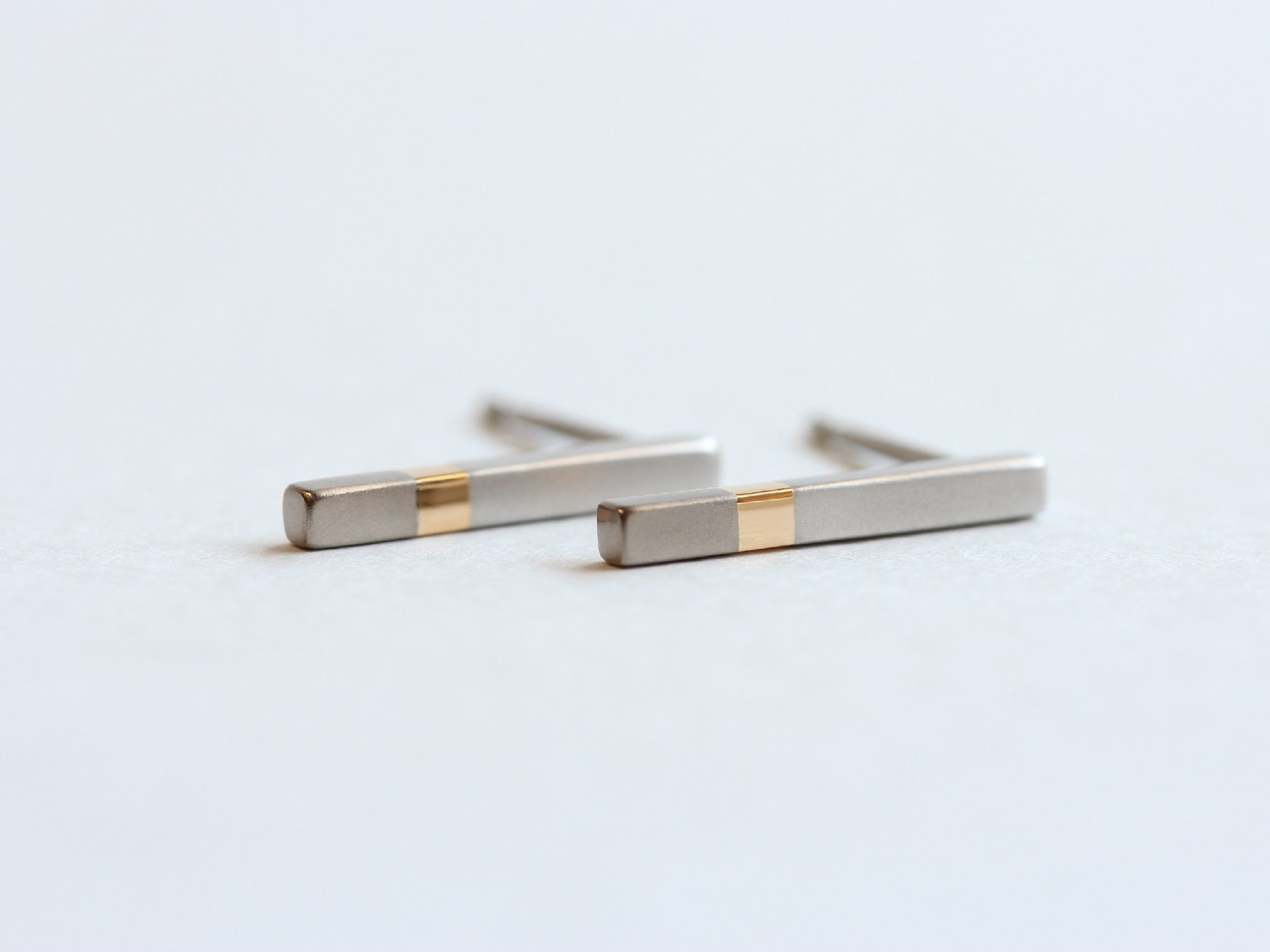 片方作り　Pt900/K18PG/K18YG スリーカラースナップ k18YG ＋ pt850 k18YG AU750 18金 プラチナ カットボール 1.0