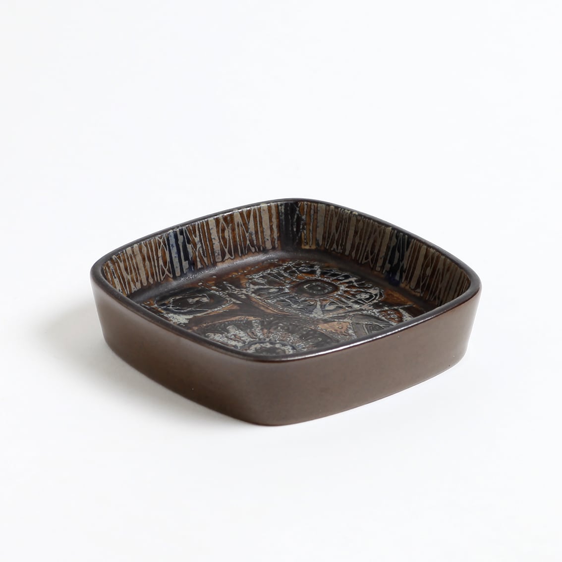 ロイヤルコペンハーゲン   バッカ 角皿 Royal Copenhagen ロイヤル・コペンハーゲン BACA バッカ 110mm角皿