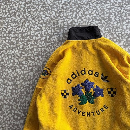 adidas / halfzip fleece adventure jacket size L