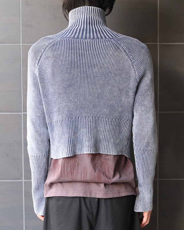 double zip short length drivers knit