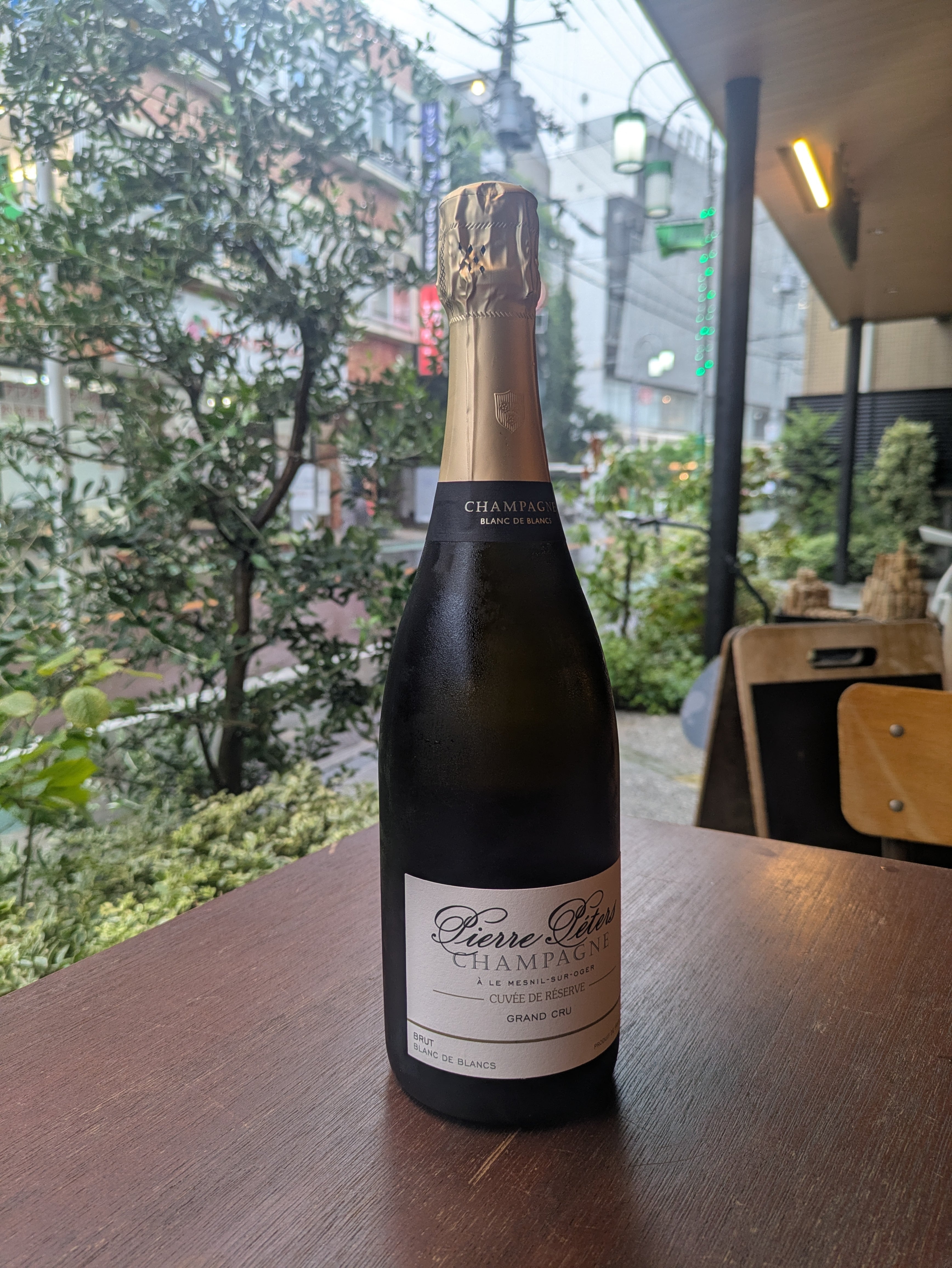 CUVEE DE RESERVE BRUT BLANC DE BLANCS GRAND CRU N.V. / PIERRE PETERS【フランス・シャンパーニュ】