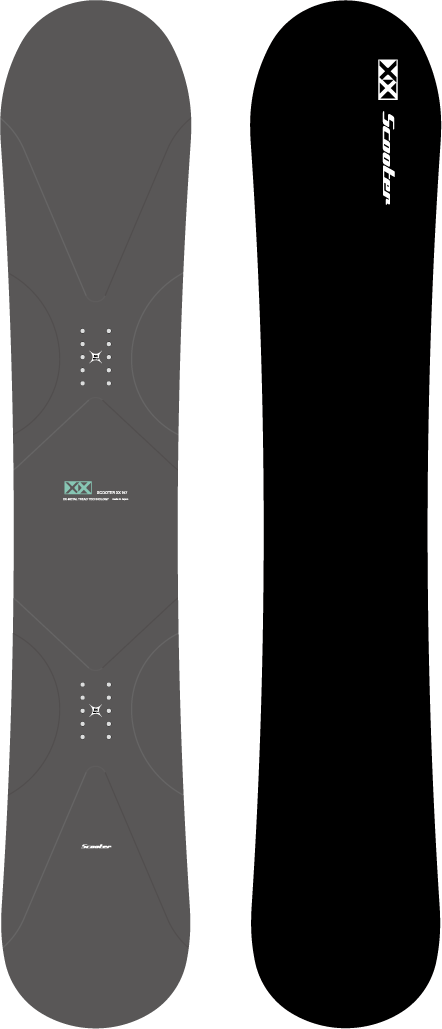 Scooter snowboard daylife-thruster 156 scooter daylife thrusterの