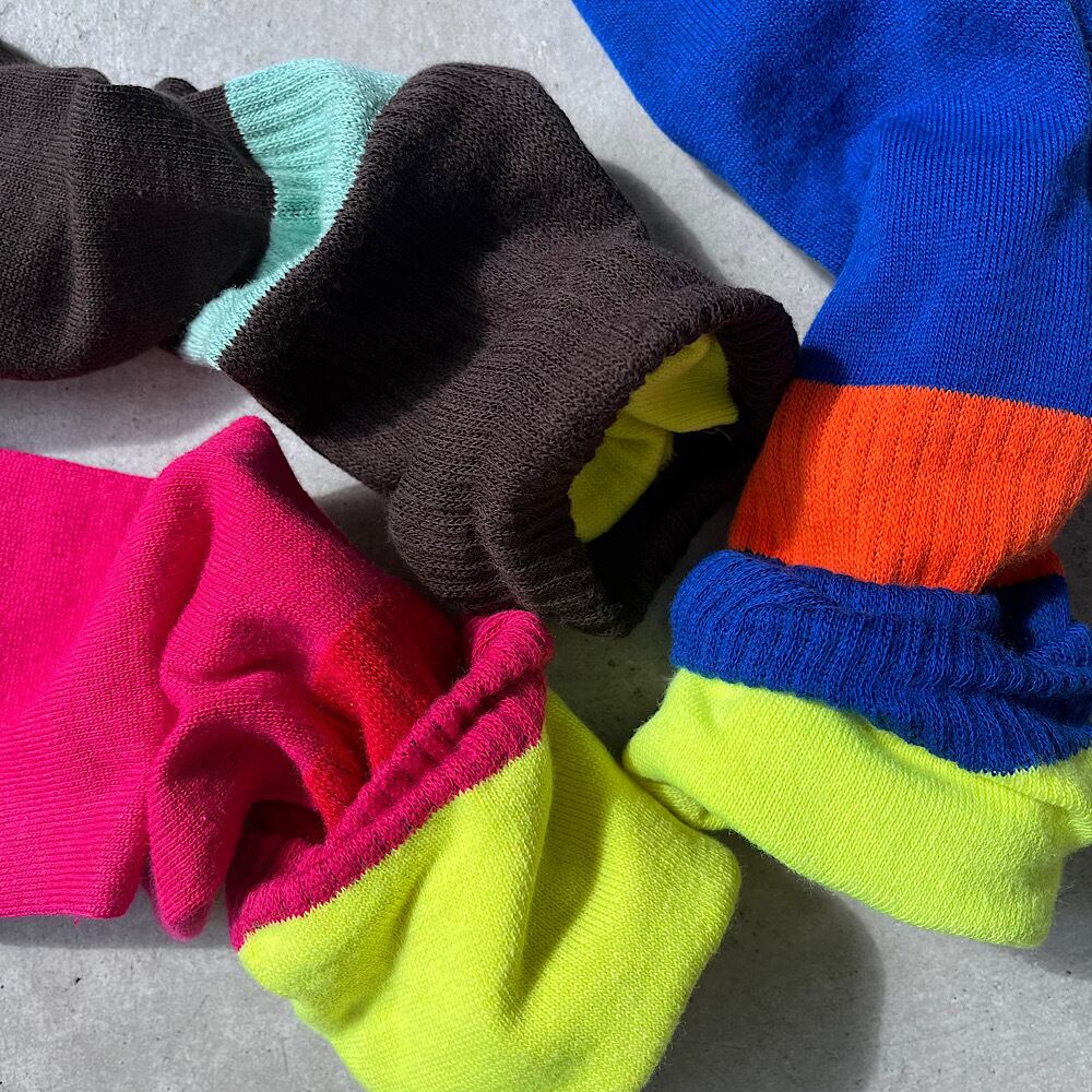 Keisuke Okamoto×yocka / flitch socks 【limited 3color set 】