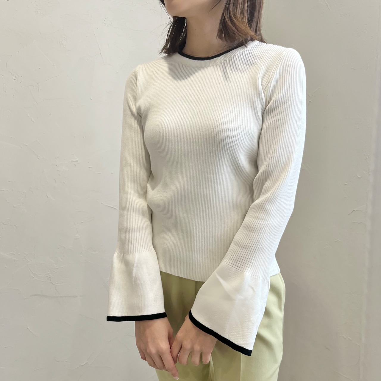 フレア袖ニット[30014]