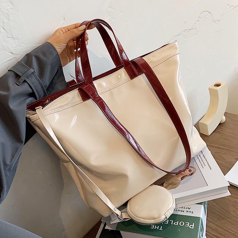 大容量バッグ、女性用バッグ、インターネットセレブファッションショルダーバッグ夏の2020年の新しいトレンディなバージョンウエスタンスタイルのワイルドトートバッグ Tiancai_Wing_Bag3694354