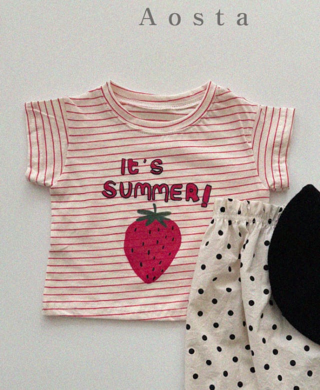 【即納】AOSTA / Strawberry T