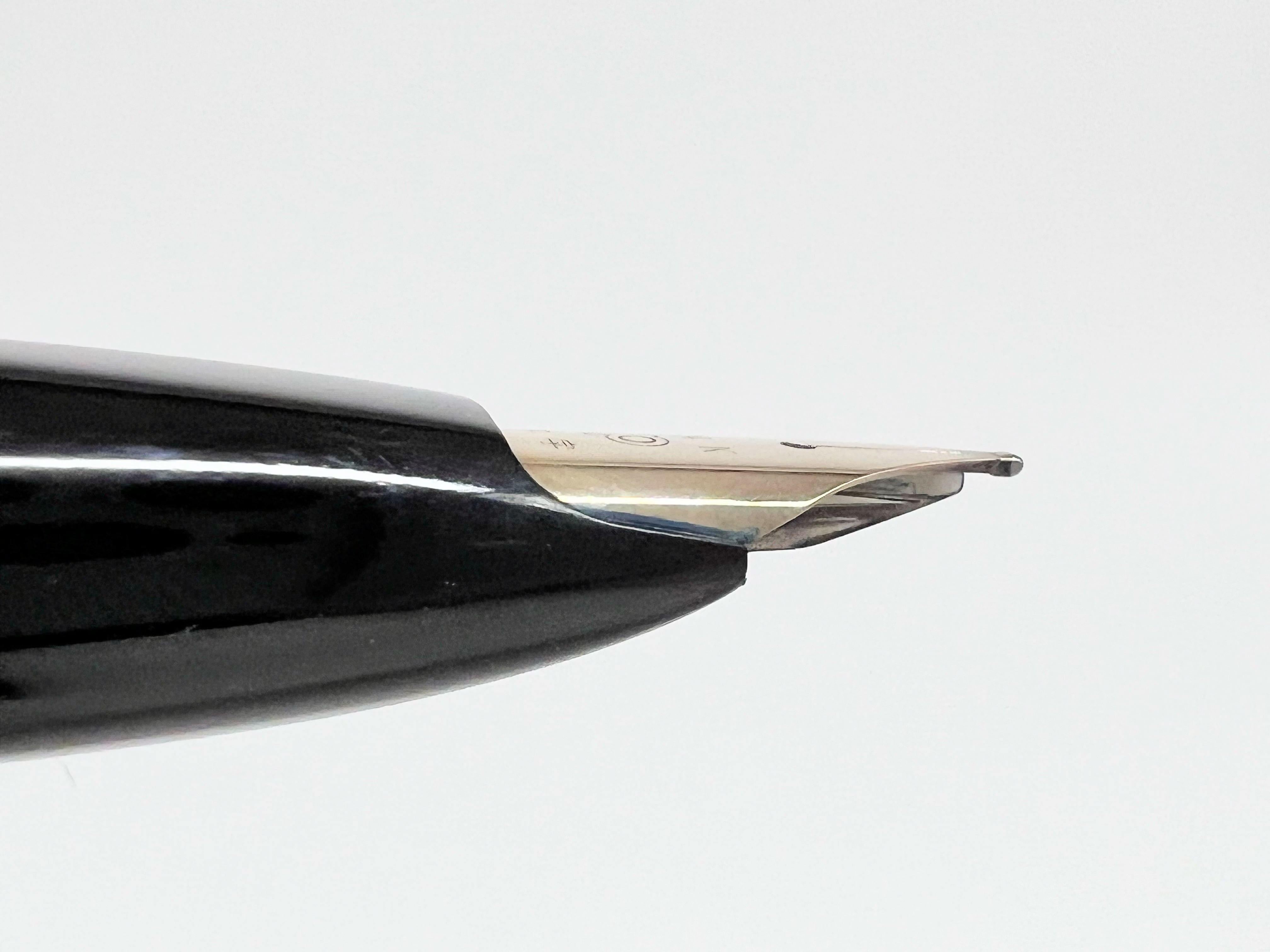 万年筆　プラチナ　14KWG　太字 60s プラチナ PLATINUM （太字） 14K 02728 | 川口明弘の調整万年筆