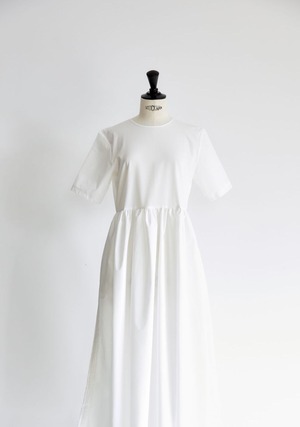 EVERYDAY DRESS 04 short ホワイト | THE9SHOP 