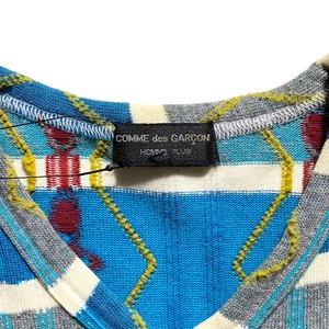 AD1997 COMME des GARCONS HOMME PLUS patchwork summer knit