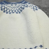 grandma hand made nordic knit