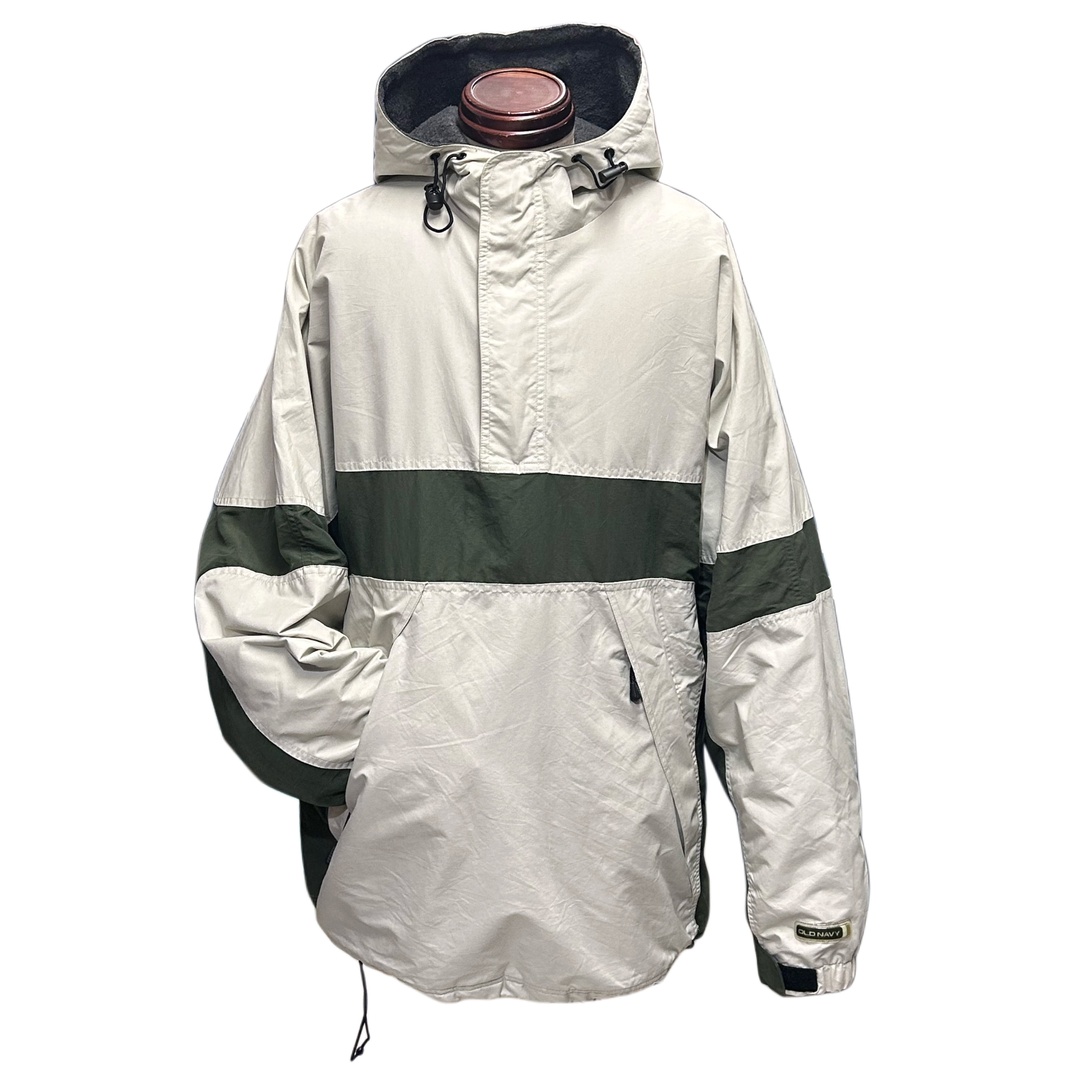90s OLD NAVY オールドネイビー ナイロン アノラック パーカー 内