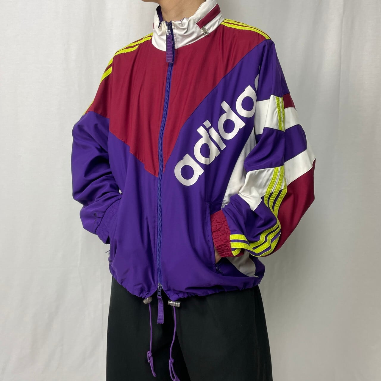 80年代 フランス製 adidas アディダス クレイジーパターン ...