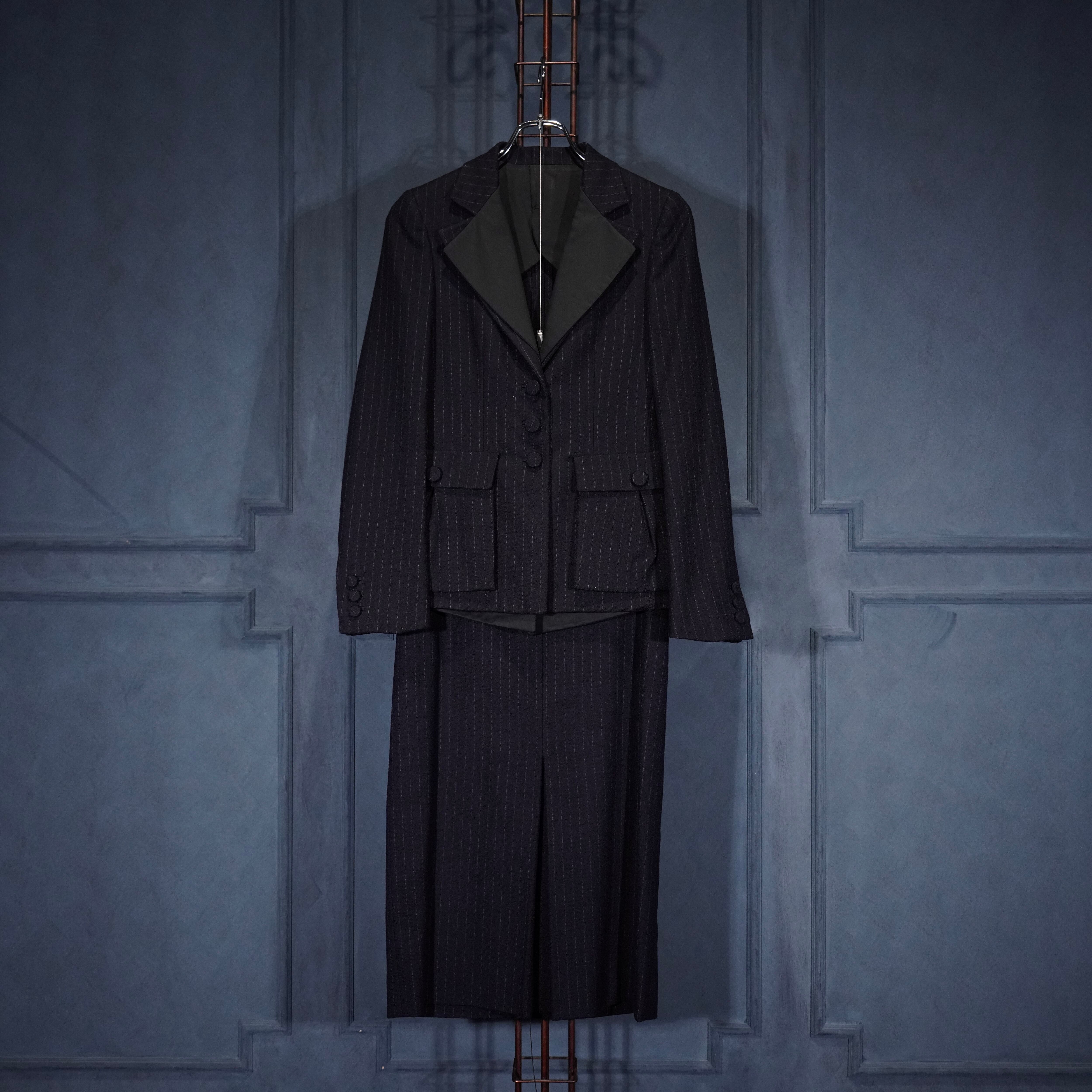 Bottega Veneta スーツ　セットアップ BOTTEGA VENETA STRIPE PATTERNED WOOL SET UP SUIT/ボッテガヴェネタ