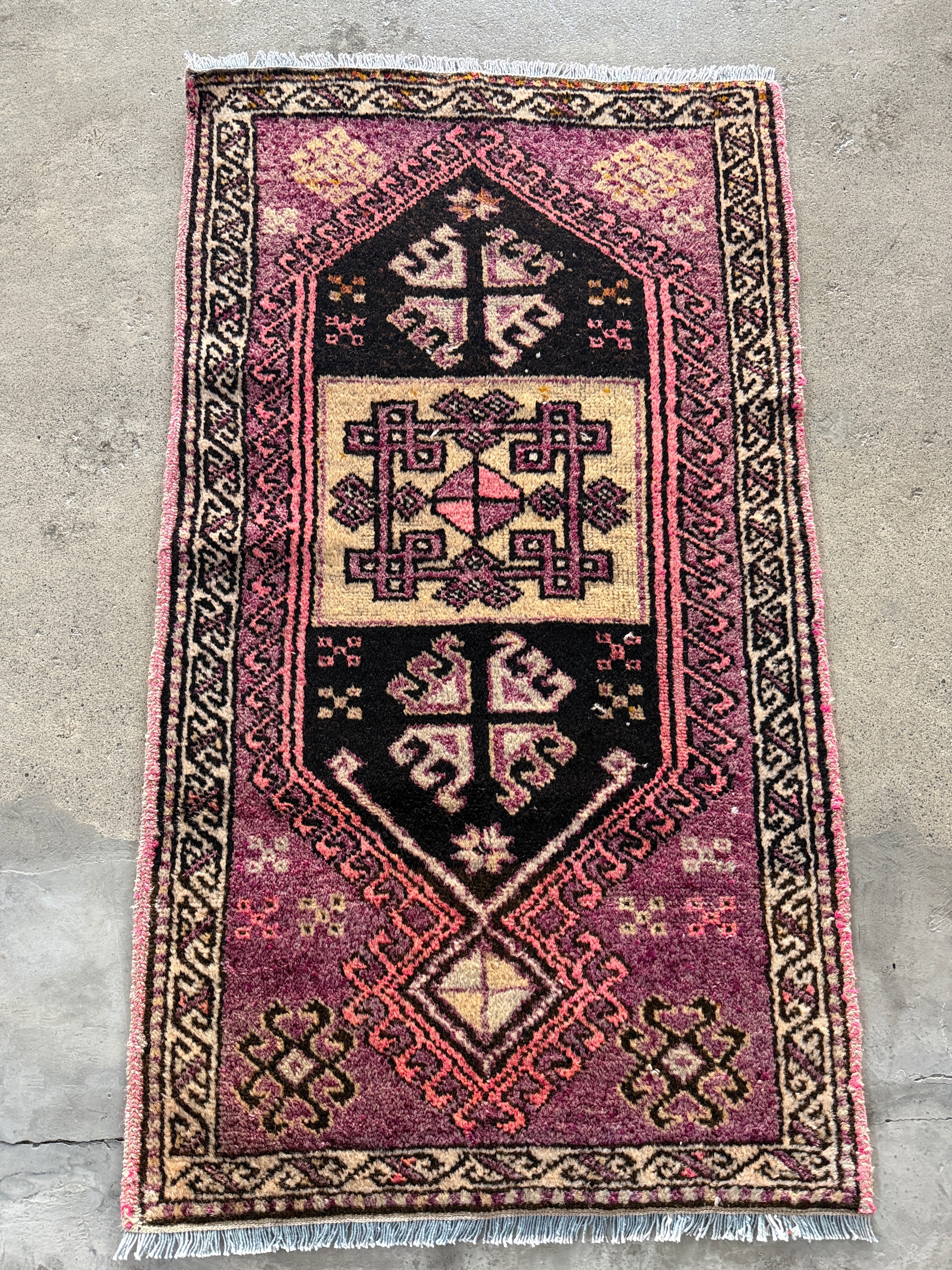 トルコラグ　ヴィンテージ Antiques&Crafts880