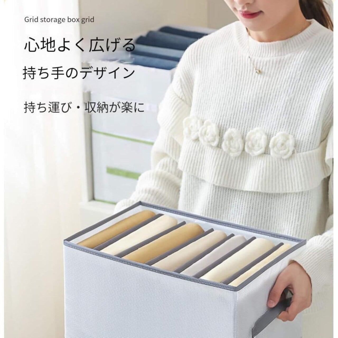 J02 .数量限定3点セット 収納ケース 折りたたみ 衣類収納 4サイズ 3個