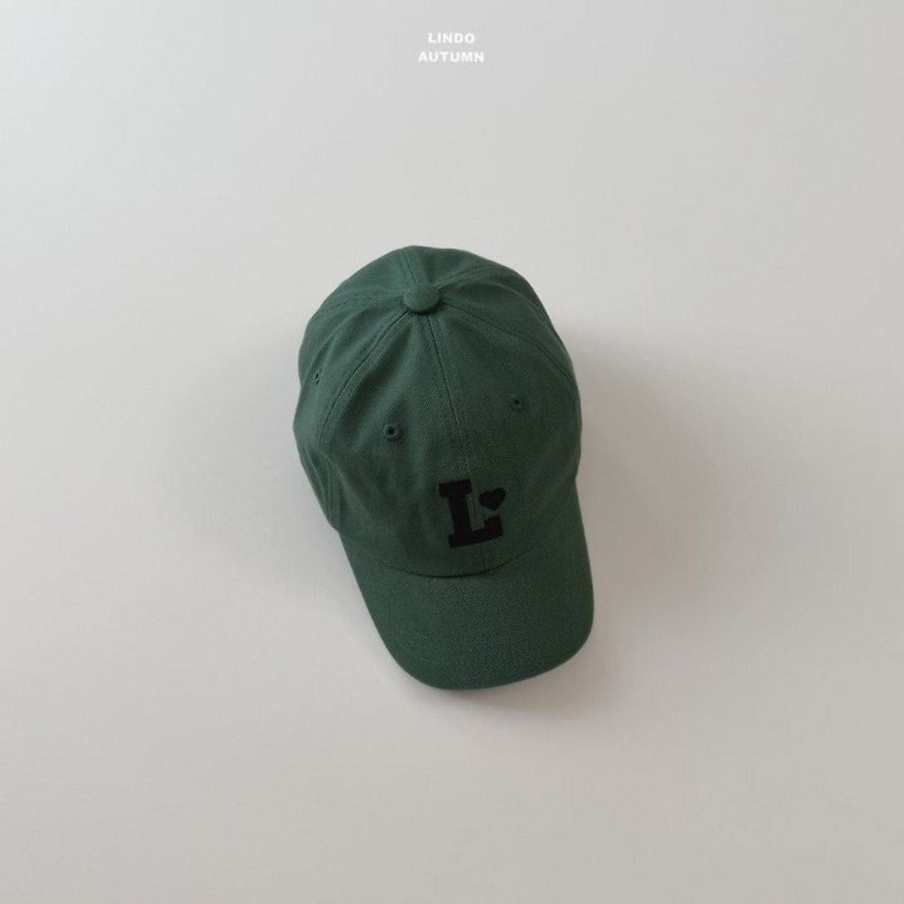 韓国子供服 / LINDO / Lロゴ ボールキャップ *free(頭囲 52cm)*