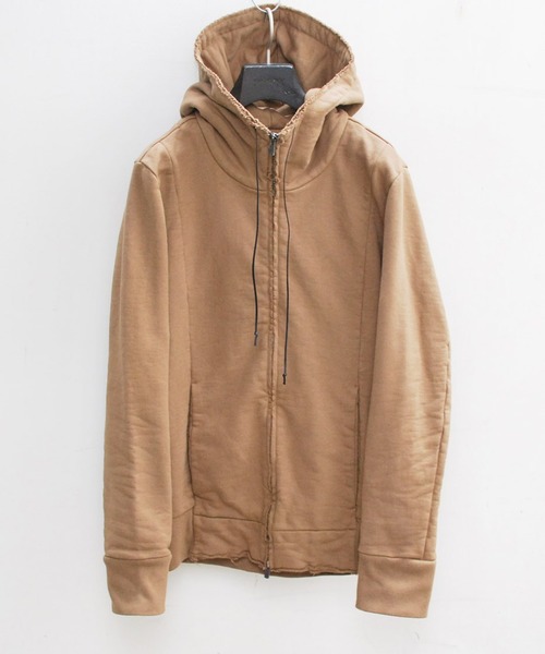 OURET COTTON SWEAT STAND COLLAR ZIP PARKA OR000-2171