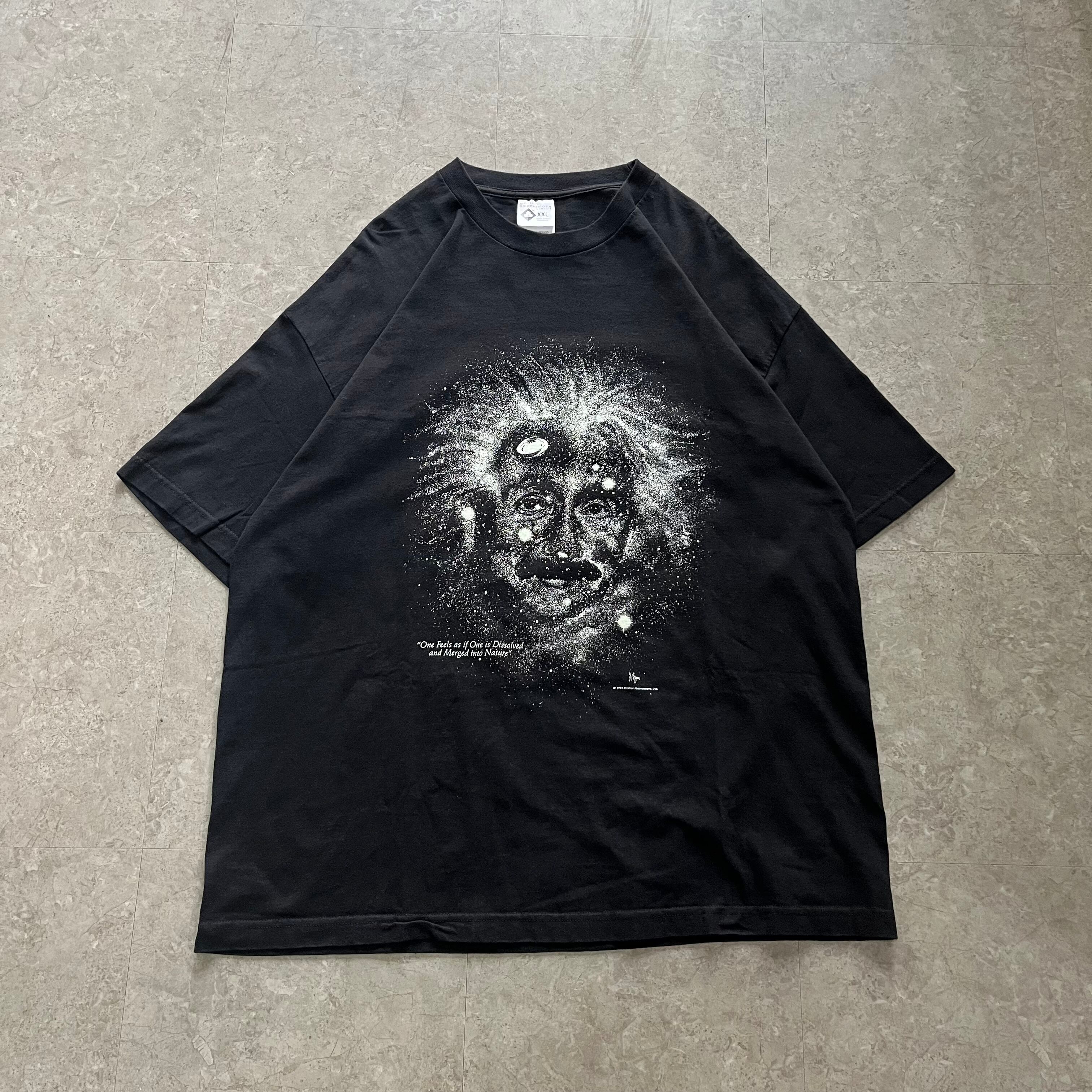 00s Einstein grow in the dark T-shirt【仙台店】