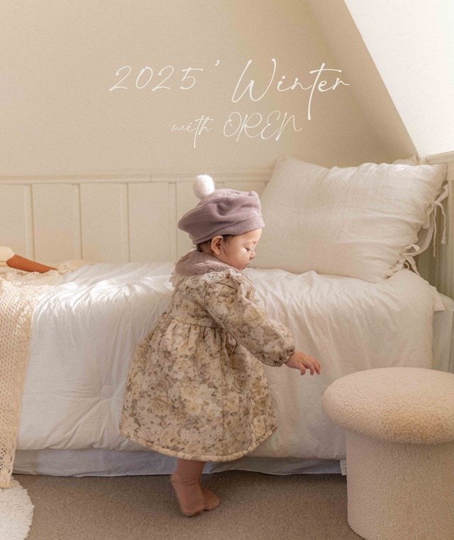 Oren［取寄］baby briell padding onepiece 26winter