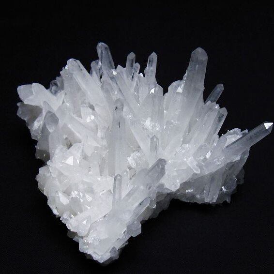 水晶 クラスター 四川省産 水晶 原石 一点物 おまかせ便 172-2972