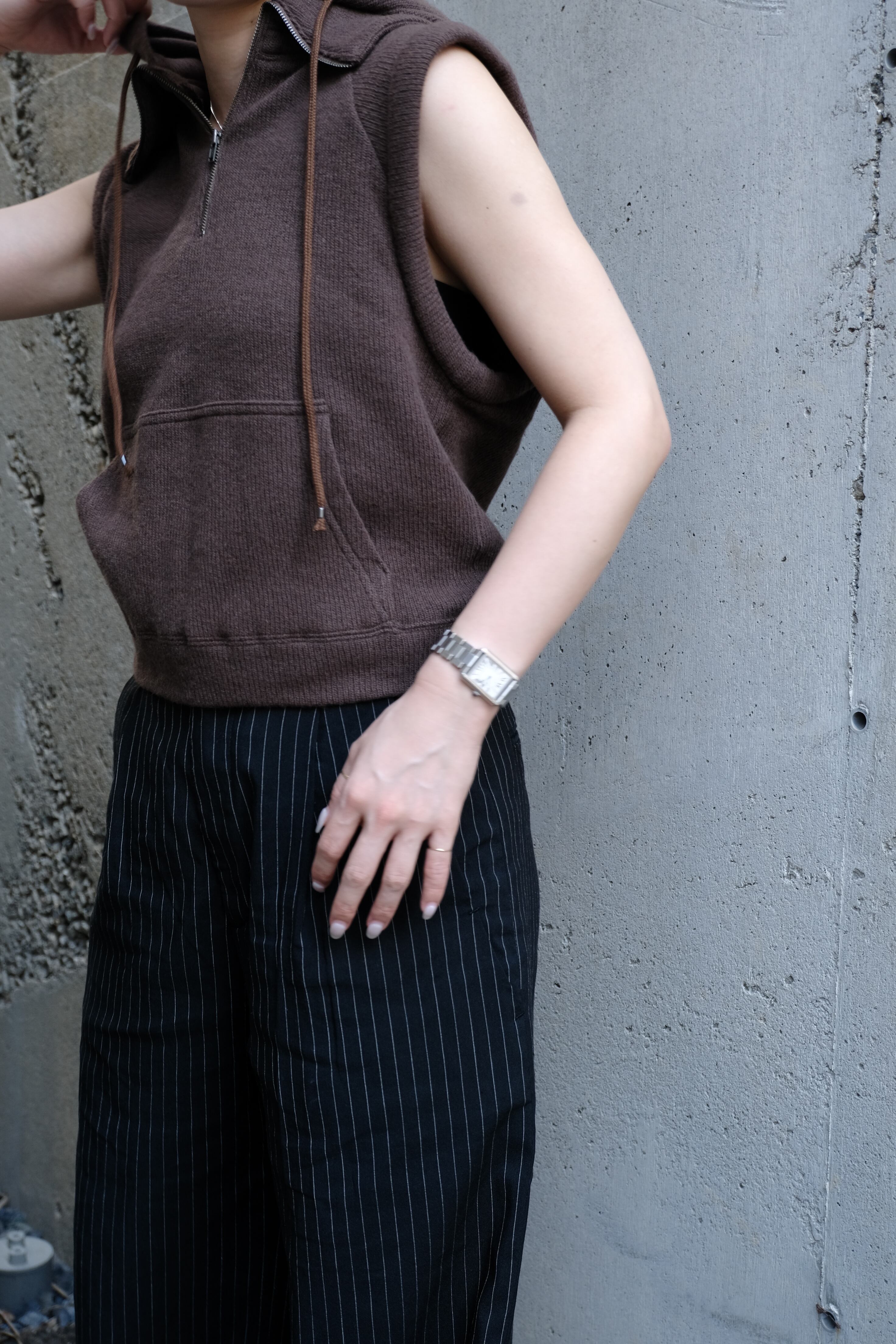 【mister it.】Natalie vest(brown)