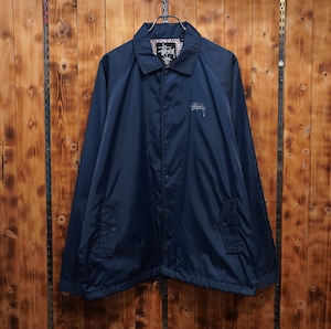 stussy コーチジャケット XL/ステューシー ネイビー
