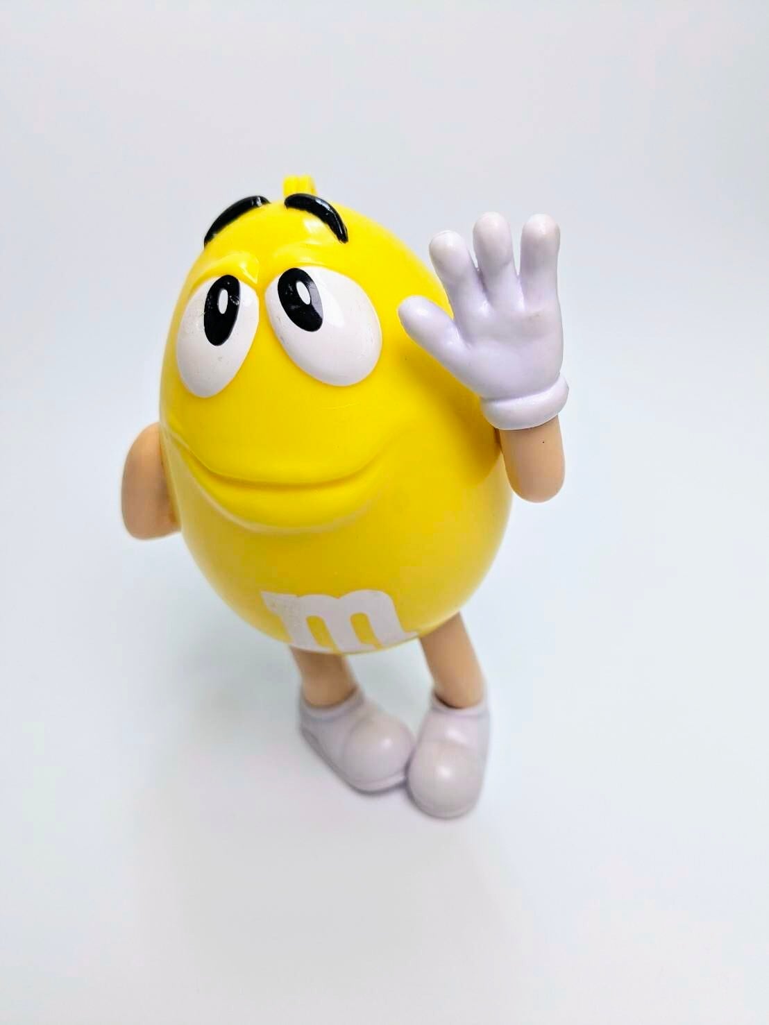 ☆VINTAGE JUNK☆【M&M's ( エムアンドエムズ )】 ディスペンサー コレクション イエロー  〚アメリカン雑貨 アメトイ〛