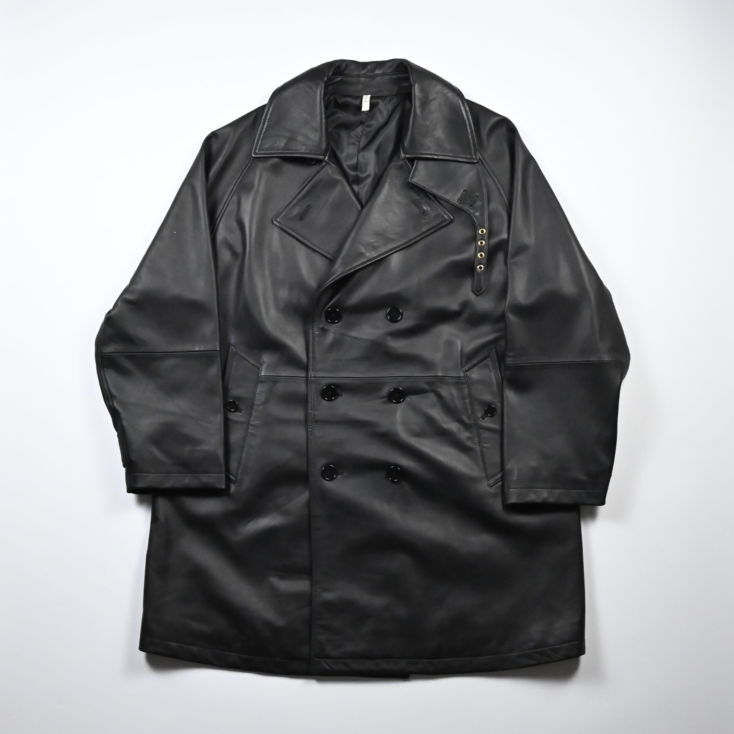 CCU / DOUBLE BREASTED HALF COAT | GANKO