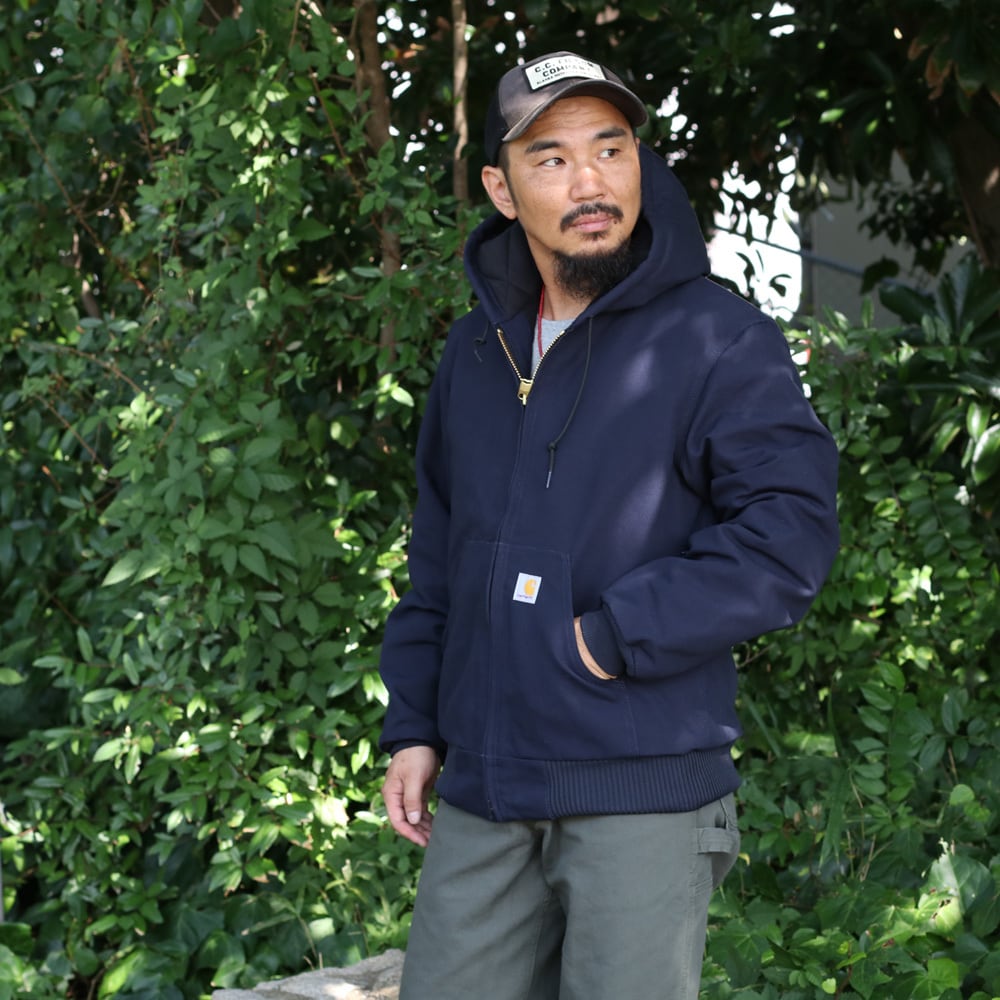 Carhartt カーハート #J140 Loose Fit Firm Duck Insulated Flannel-Lined Active  Jacket ダックジャケット