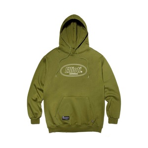 [Ellioti] 20ELTFW029 ESSENTIAL ROUND LOGO HOOD_LIMEGREEN 正規品 韓国ブランド 韓国代行 韓国ファッション 韓国通販 パーカー