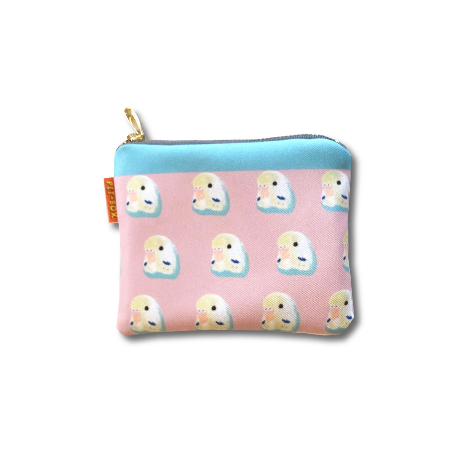 セキセイインコレインボーさんのポーチ♪ セキセイインコ レインボー ポーチ S | petbox1976