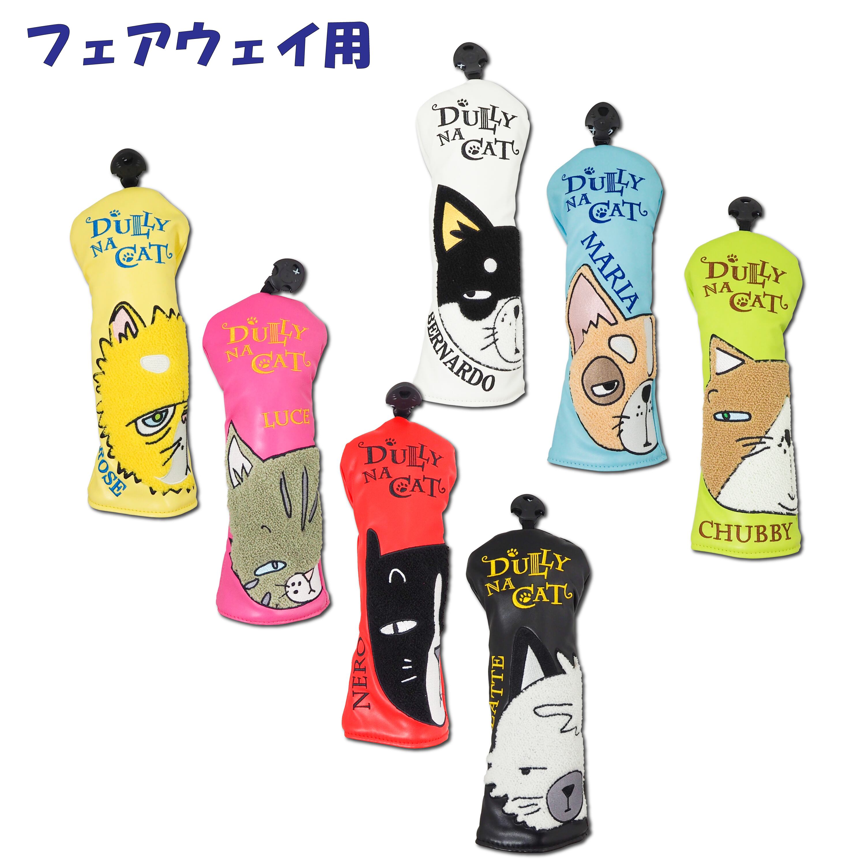 GOLFICKERS むずかしい × TANGRAM ヘッドカバー