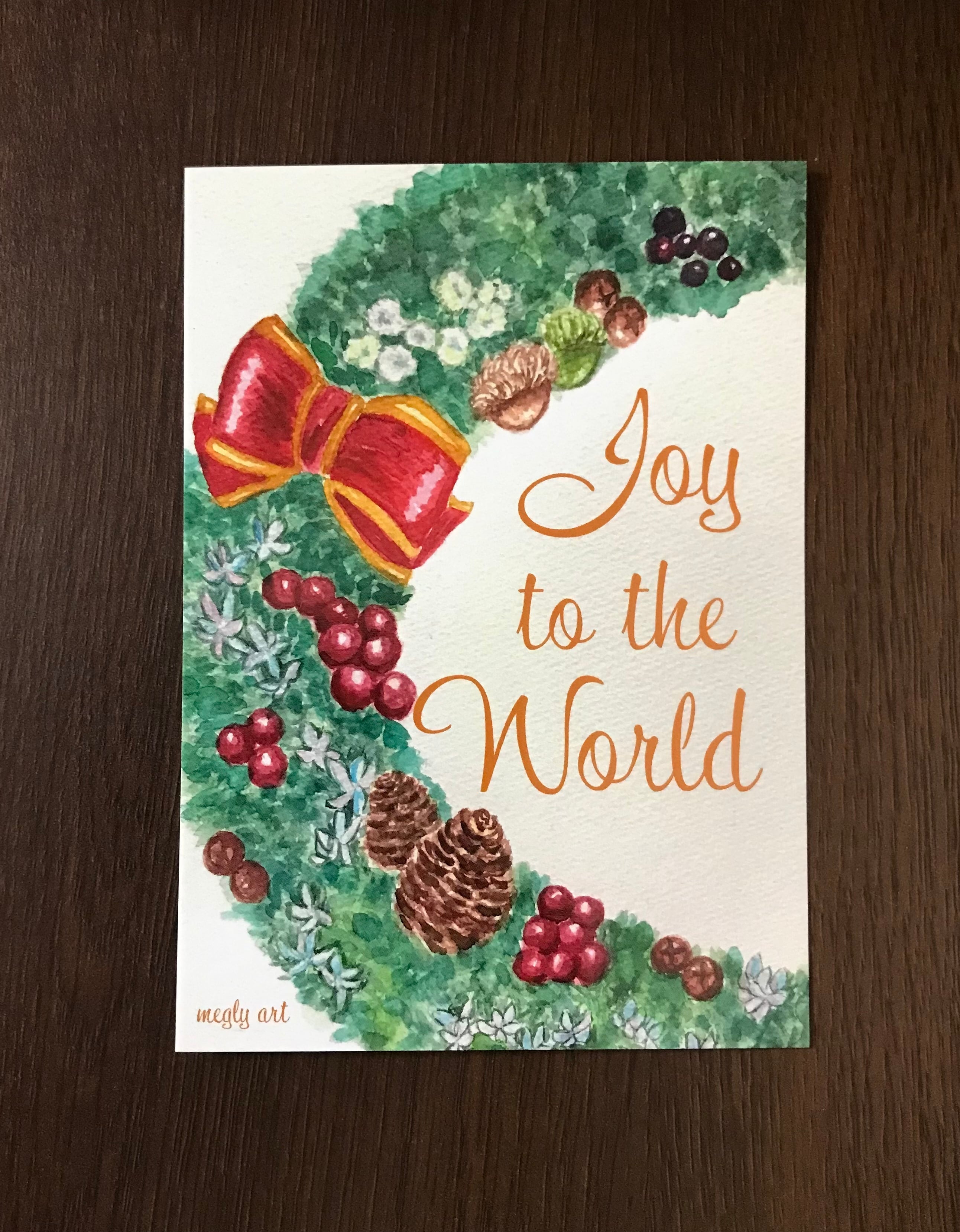 クリスマスカード⑤　61枚（素材は別）　7520円 洋風クリスマスカード カラーチャート AX280-54｜ チキュウ