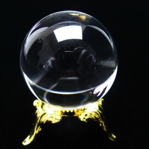 水晶 丸玉 ブラジル産 24mm 一点物  141-6406