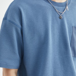 ポケット付きワッフルTシャツ　MT0110008