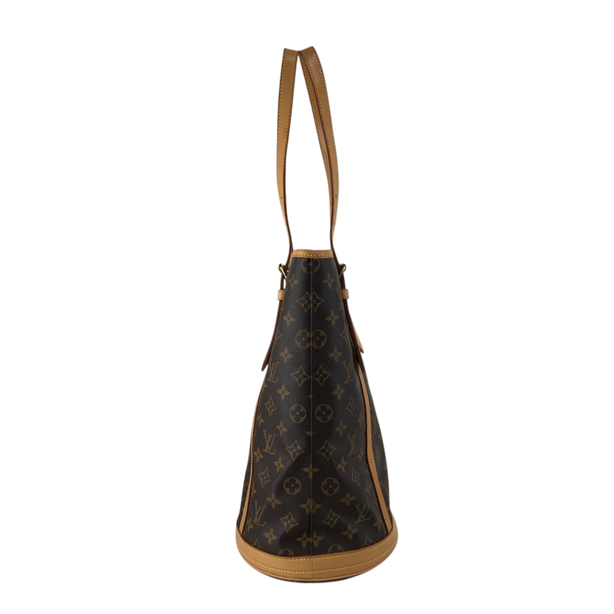 LOUIS VUITTON ルイヴィトン モノグラム トートバッグ ブラウン PVC