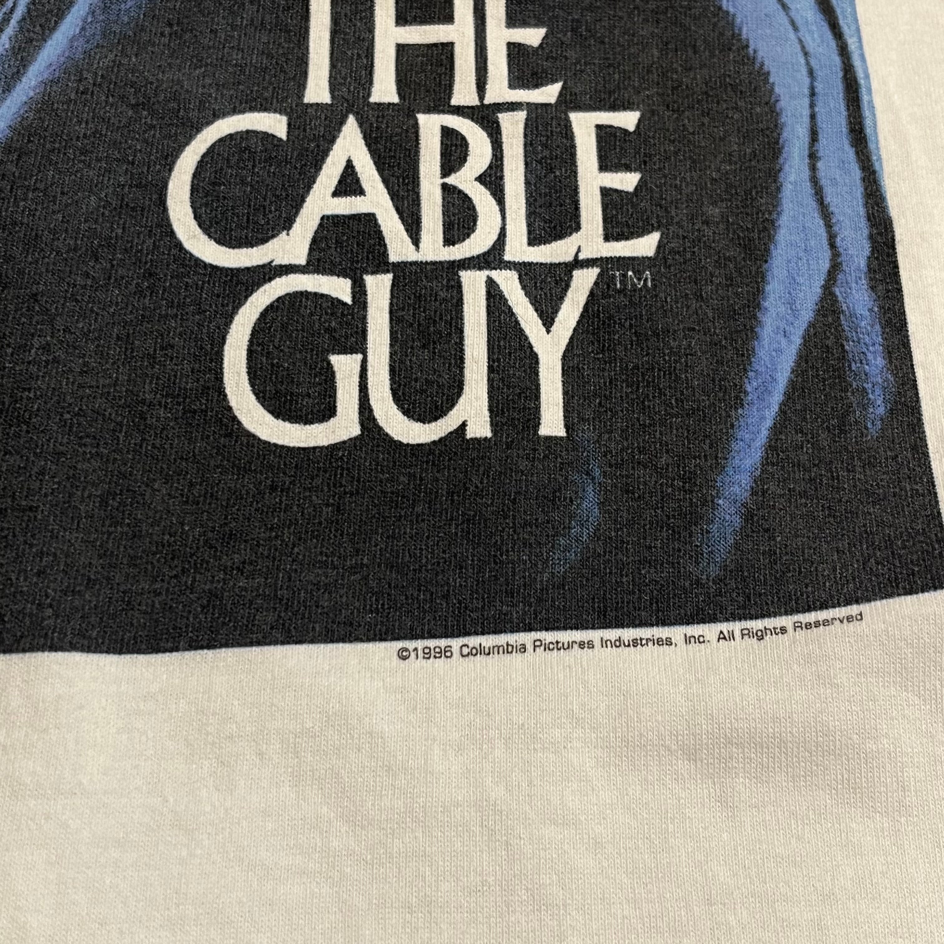 USA 90年代 size : XL【 THE CABLE GUY 】Jim Carrey ケーブルガイ