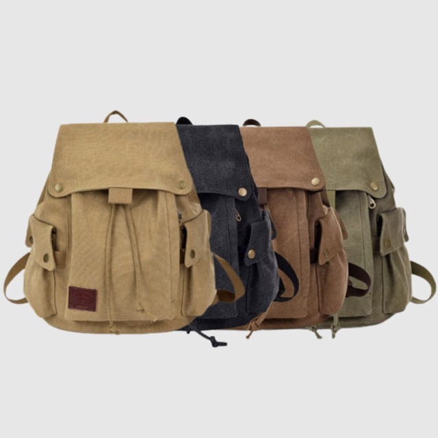 キャンバスバックパック H2825