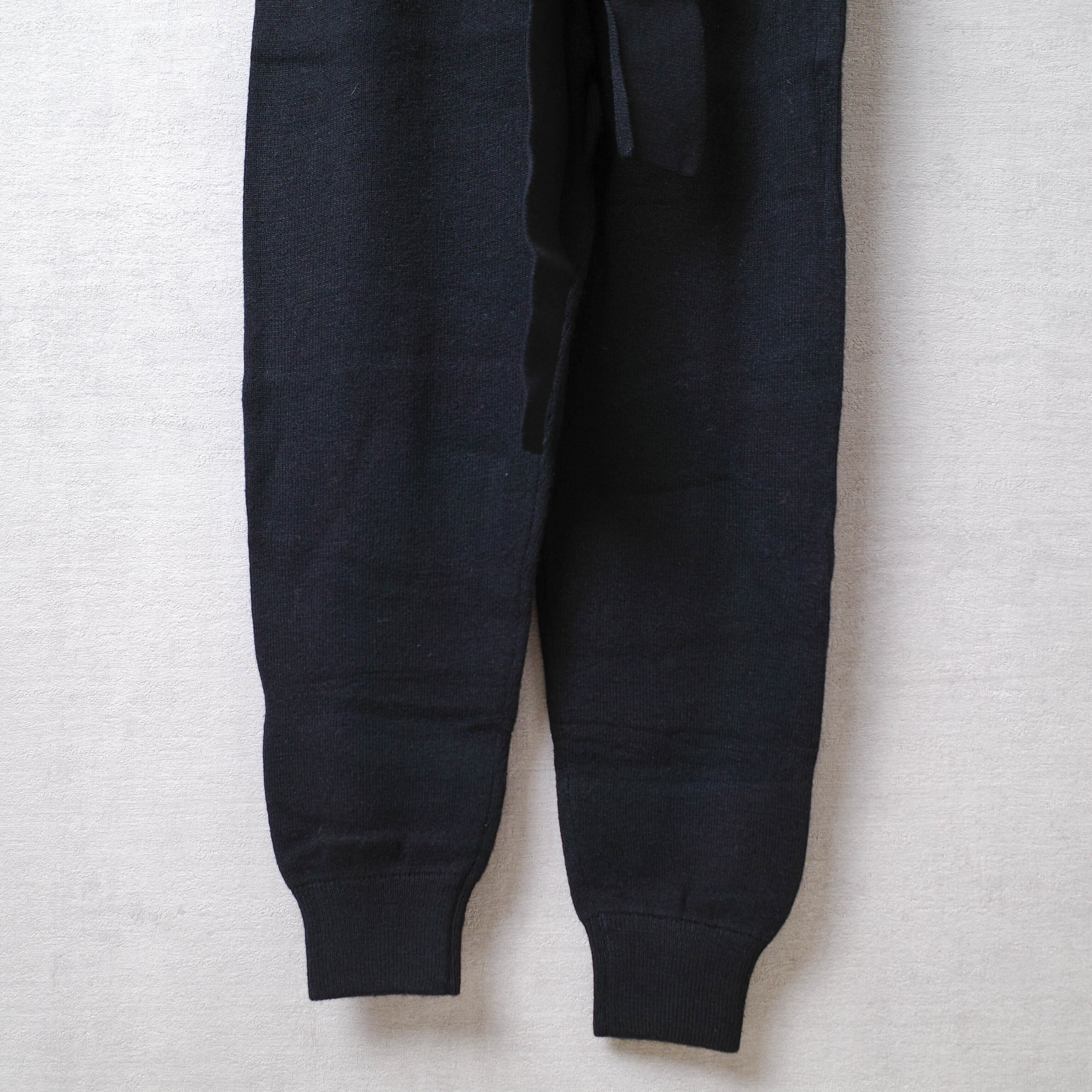 [NEW] CLANE	VNECK KNIT JUMP SUIT BLACK 15106-2321