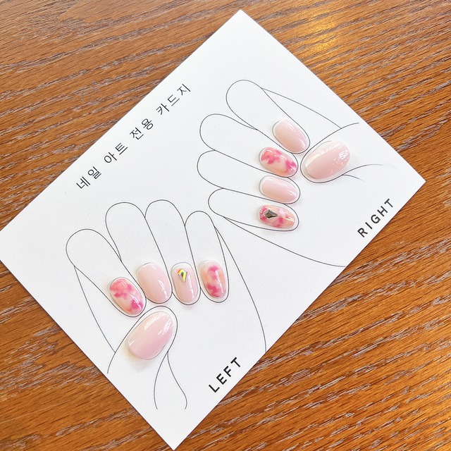 ネイルチップ 30本 マジックプレス ジェルネイル 1秒簡単 カバー 時短ネイル 付け爪 Amondz