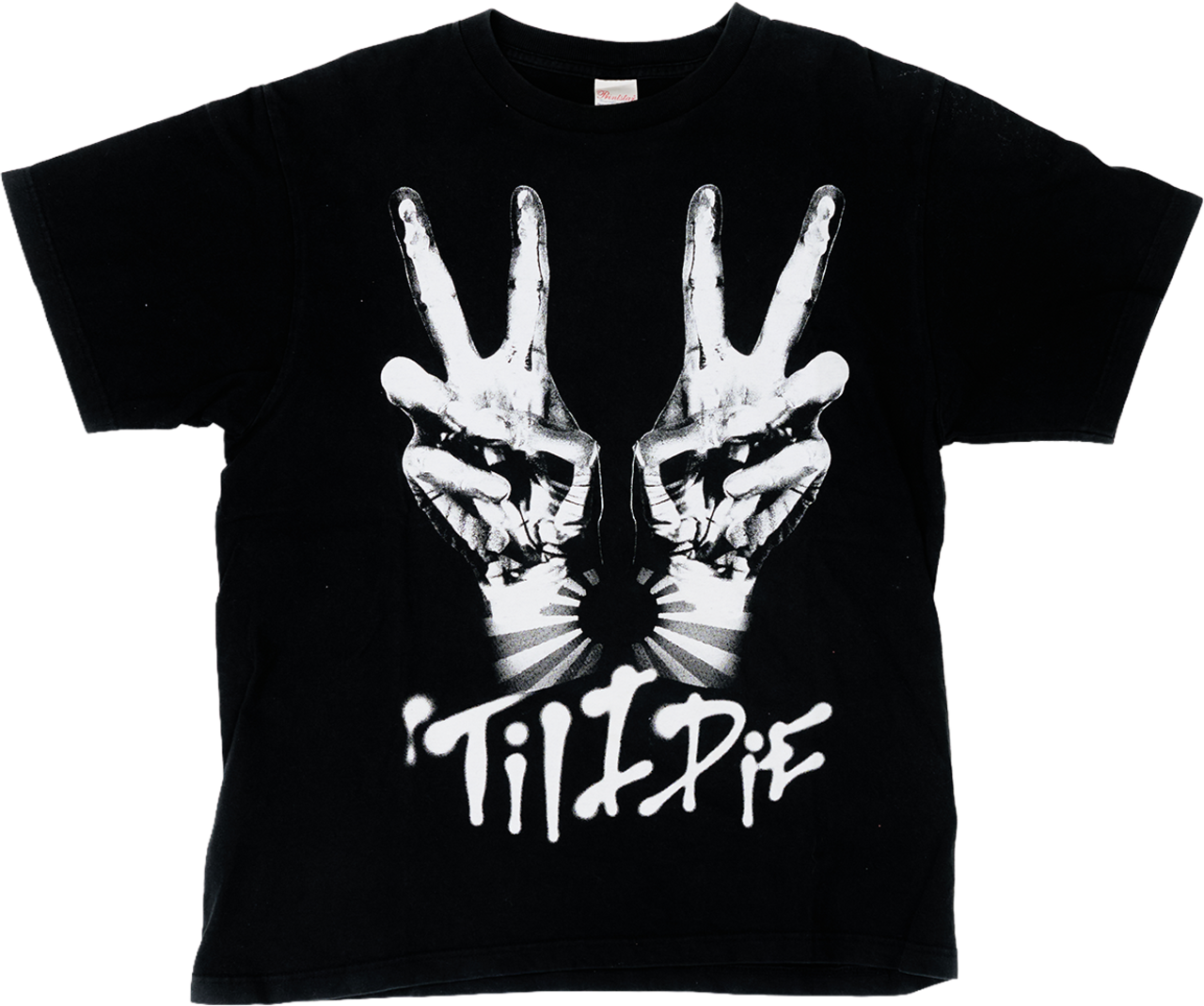 古着 Printstar スカル ピース グラフィック Tシャツ