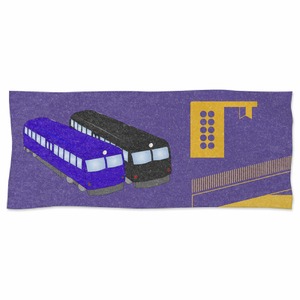 レールバスフェイスタオル　ver4