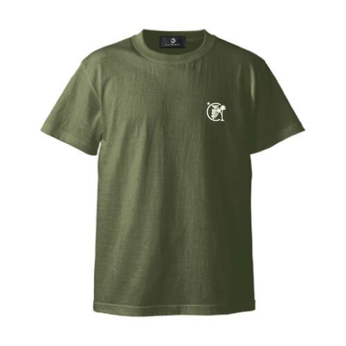 Izu GEO Typography Tee(Olive)