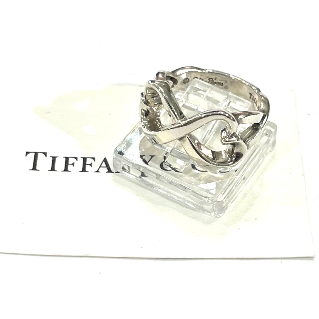TIFFANY & Co.】【11号】T2800 パロマ・ピカソ ダブルラビングハート